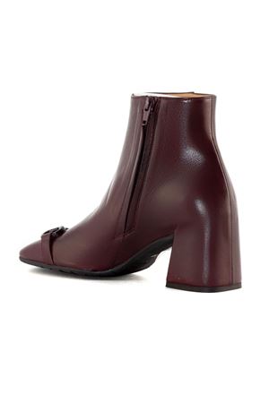 Wine Red leather ankle boots MARA BINI | T243VINACCIA
